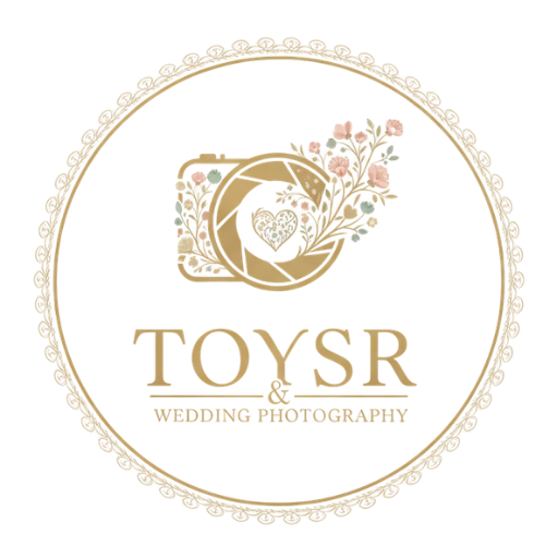 Logo of TOYSR wedding.