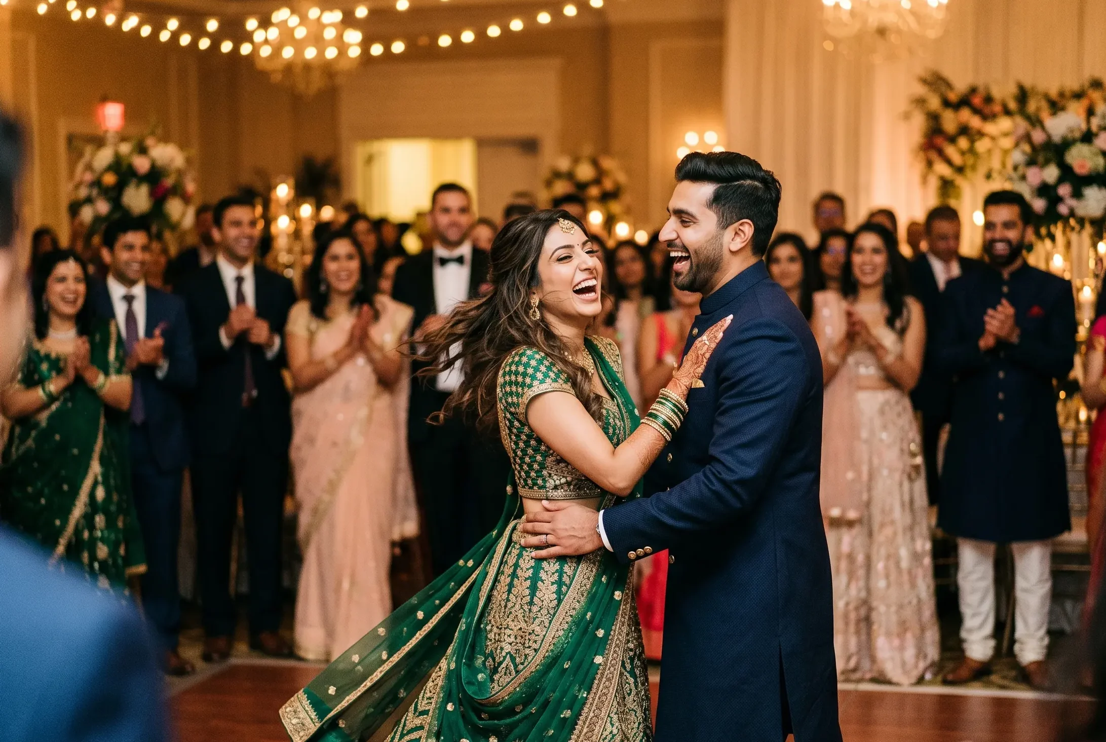 Indian family wedding
